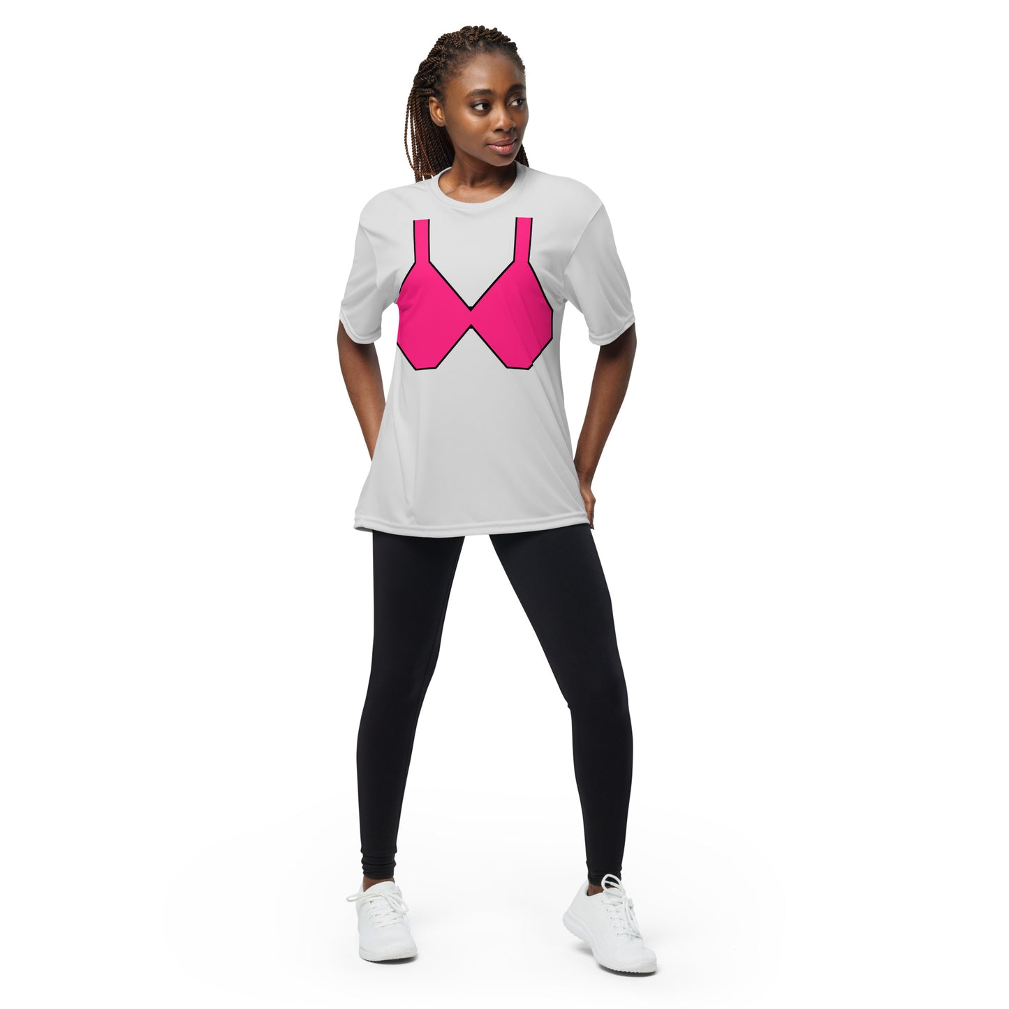 Unisex performance crew neck t-shirt