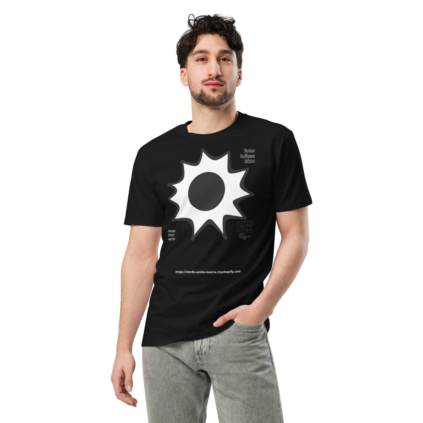 Solar Eclipse 2024 premium t-shirt