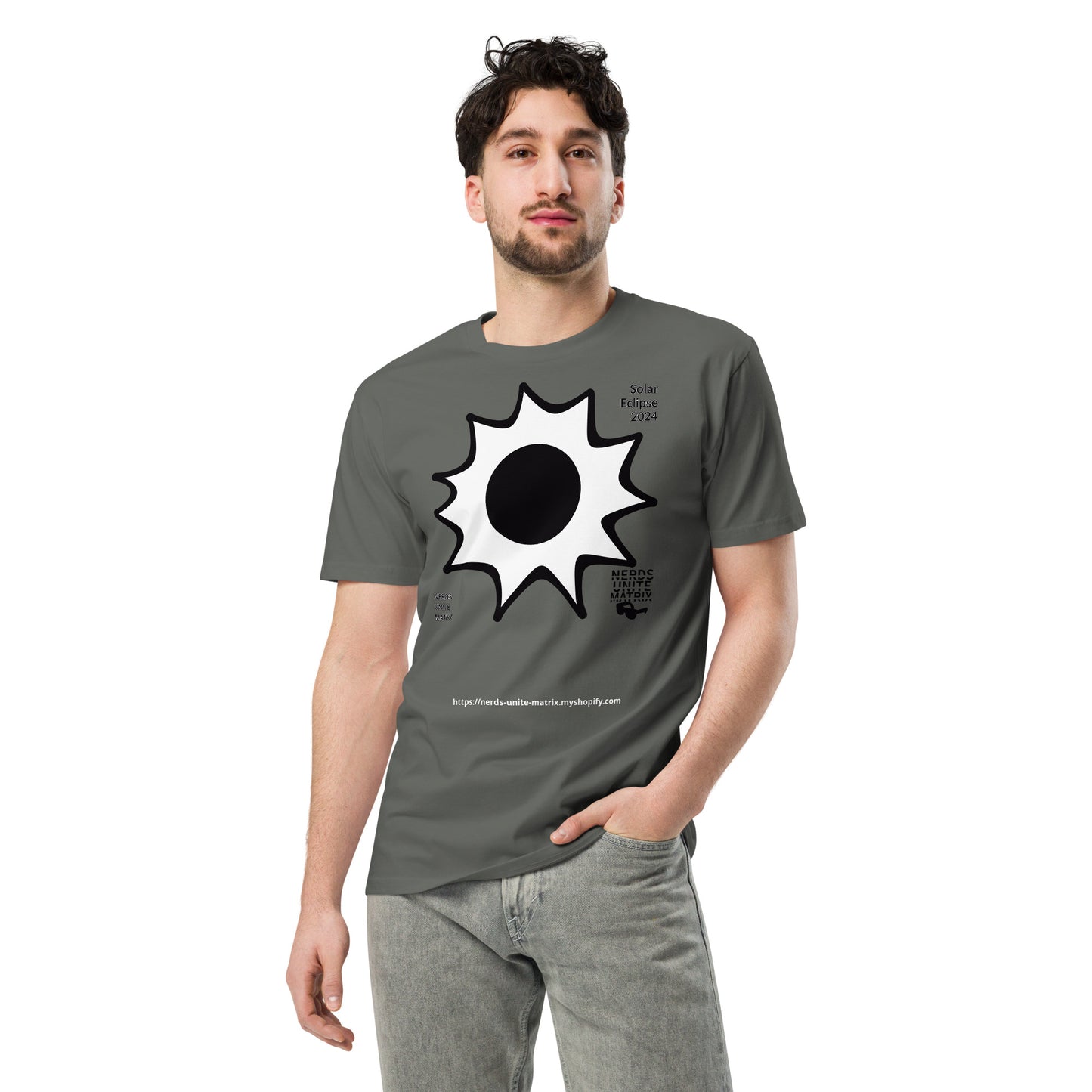 Solar Eclipse 2024 premium t-shirt